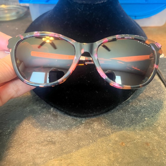 Ralph Lauren Women\'s Pink Marble And Brown Sunglasses main image 13